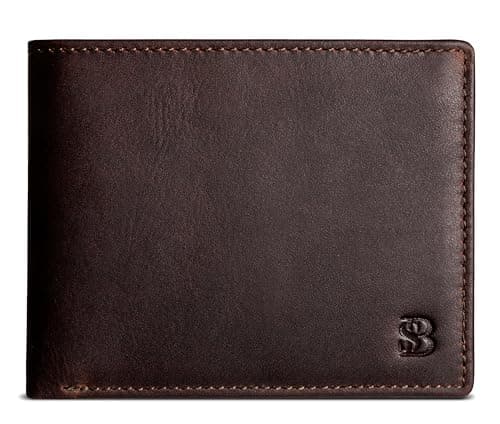 SERMAN BRANDS Full Grain Leather RFID Bifold